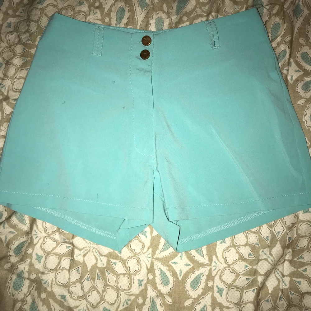 High waisted shorts